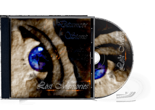 Album art of Lost Memories album and a CD case
